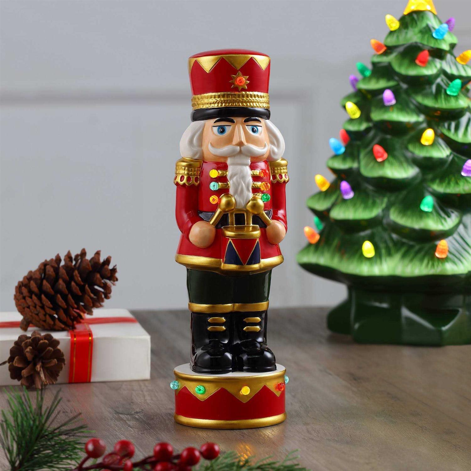 12.25 Nostalgic Ceramic Nutcracker Mr. Christmas