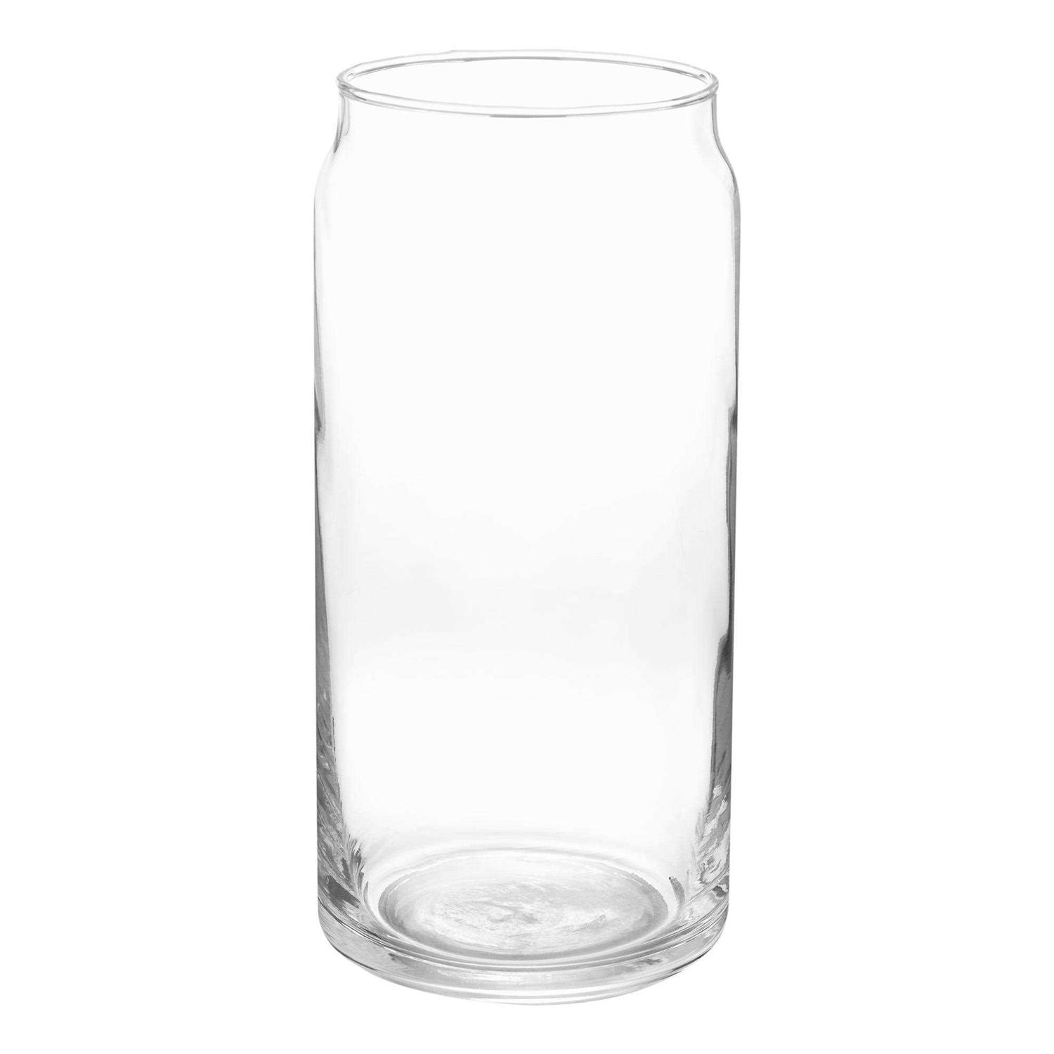 Mainstays Can Shaped Clear Beer Tumbler Glass