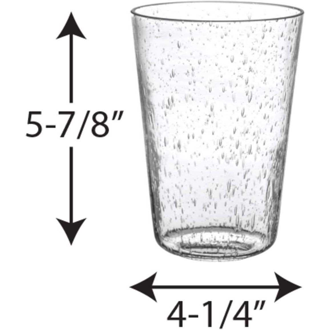 Progress Lighting Debut Clear Seeded Glass Shade P860003-001
