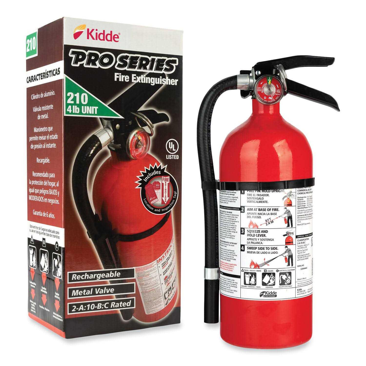 Kidde Pro 210 Fire Extinguisher