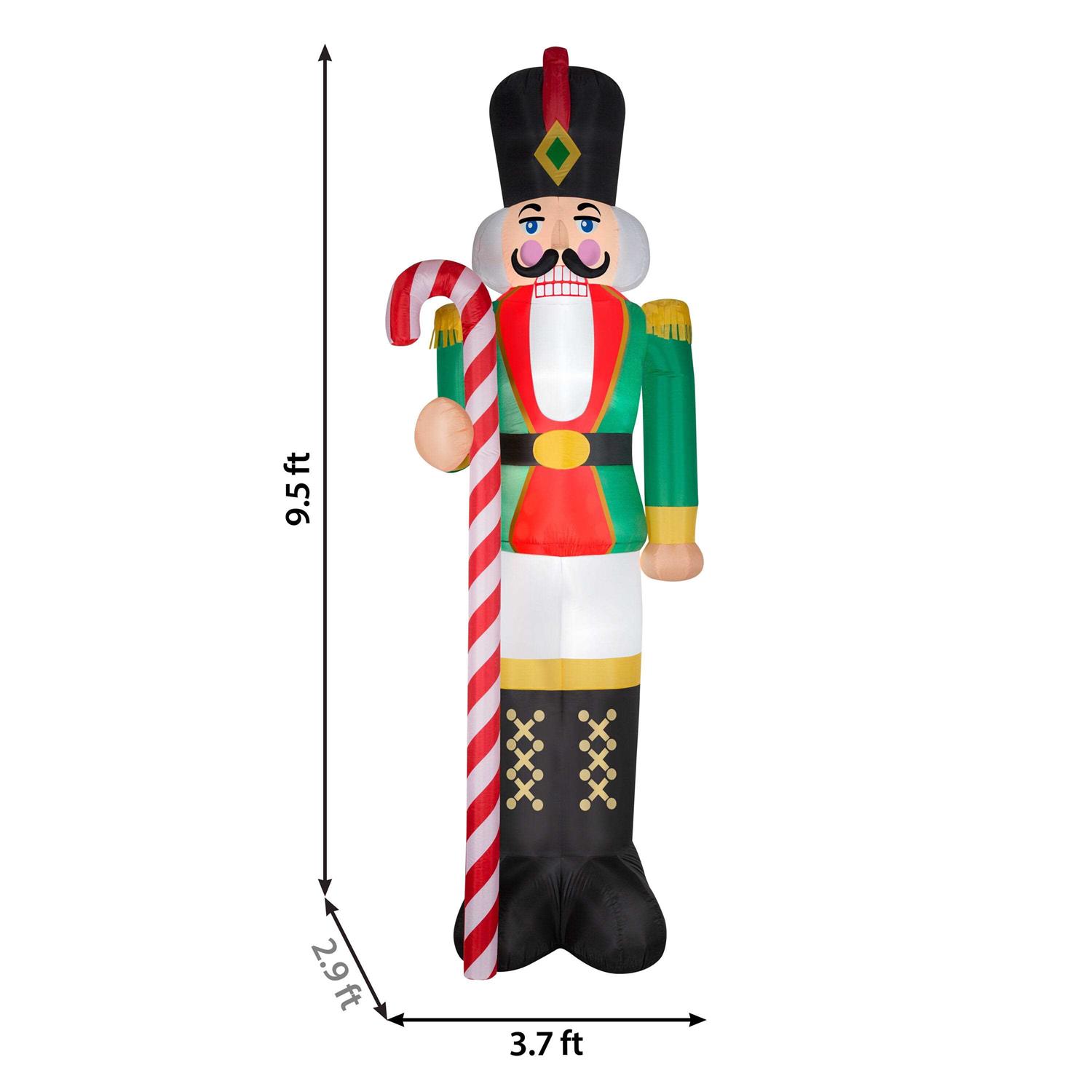 Holiday Living 12-ft Lighted Nutcracker Christmas Iatable 117615