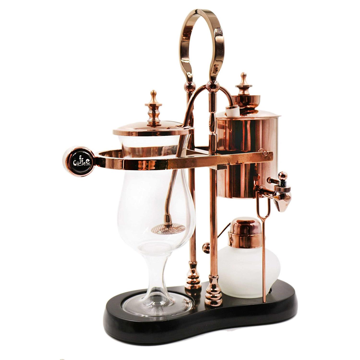 Diguo Belgian/Belgium Luxury Royal Family Balance Syphon Coffee Maker Elegant Retro-Style Design