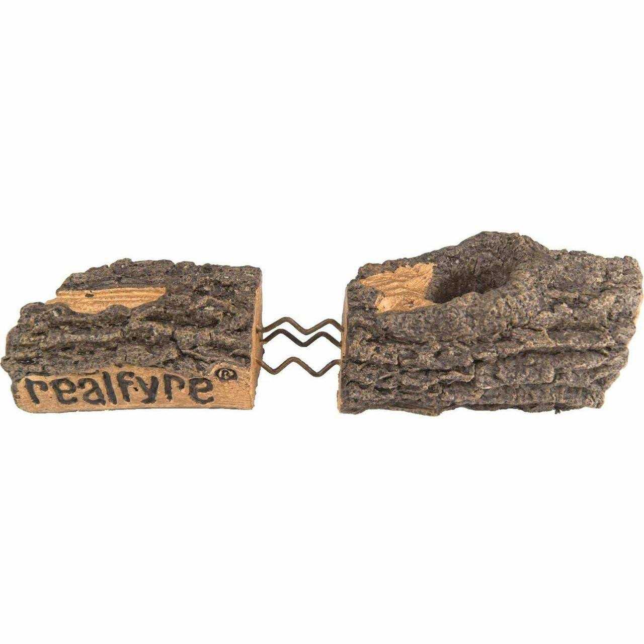 Real Fyre Vented White Birch Gas Logs W-24