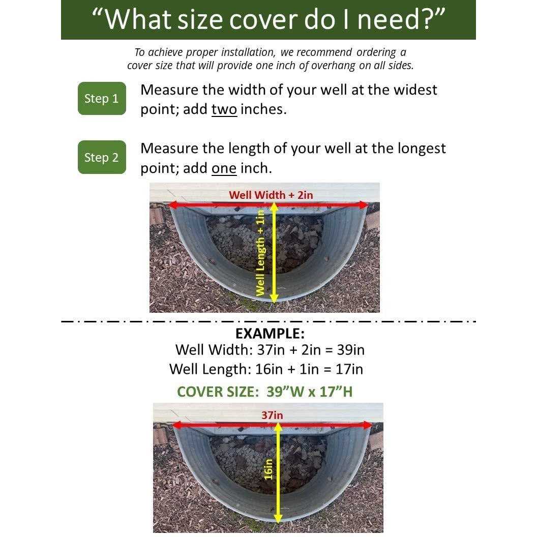 Window Well Supply just Cover It Window Well Cover