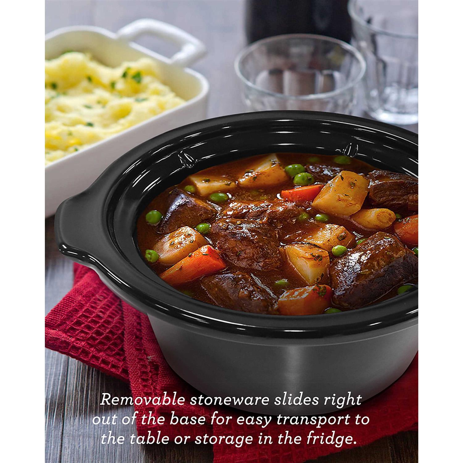 Elite Gourmet Oval Slow Cooker