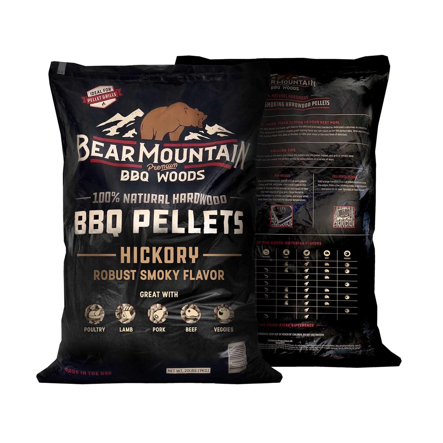 Bear Mountain BBQ Wood Pellets Hickory