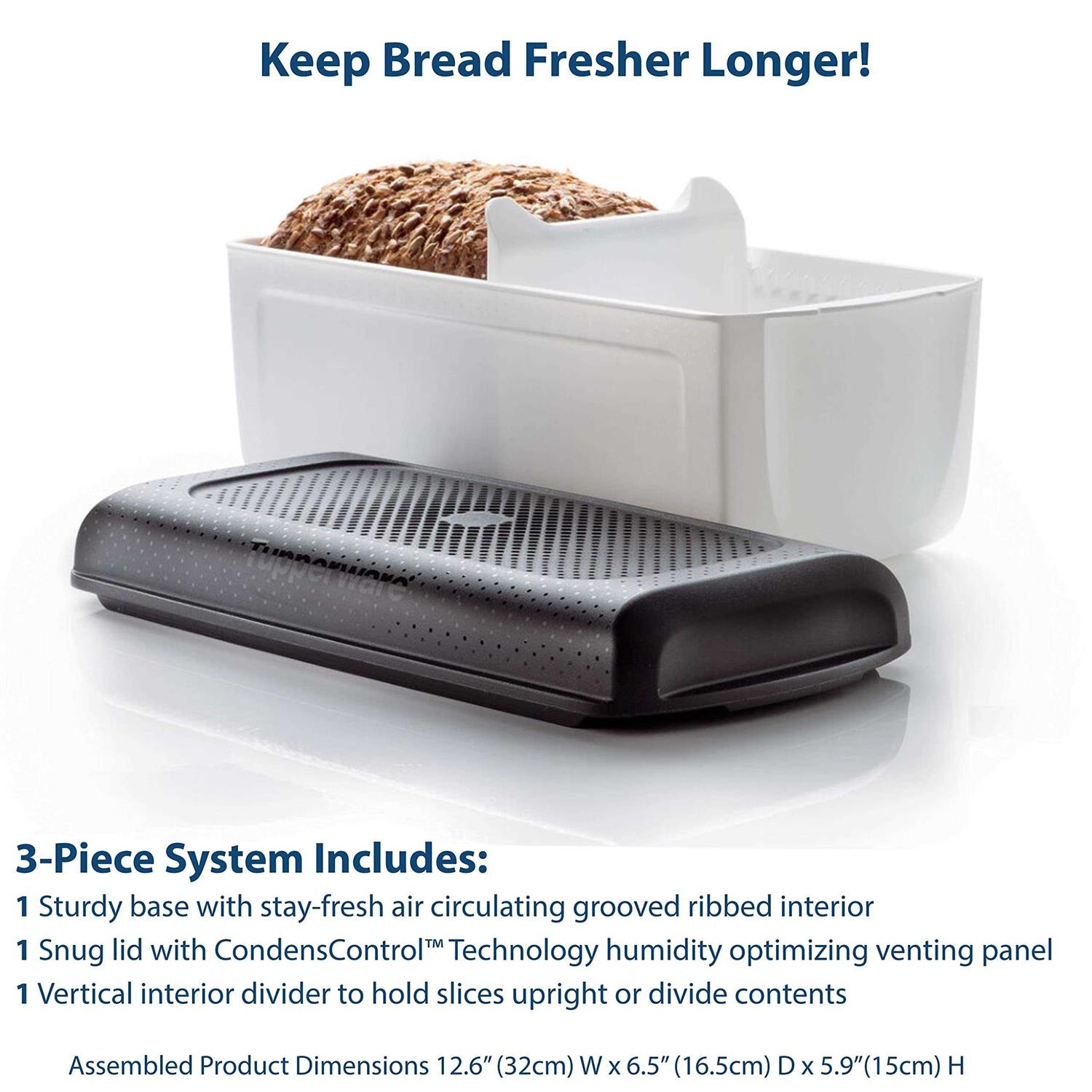 Tupperware Bread Saver Bread & Bakery Storage Box