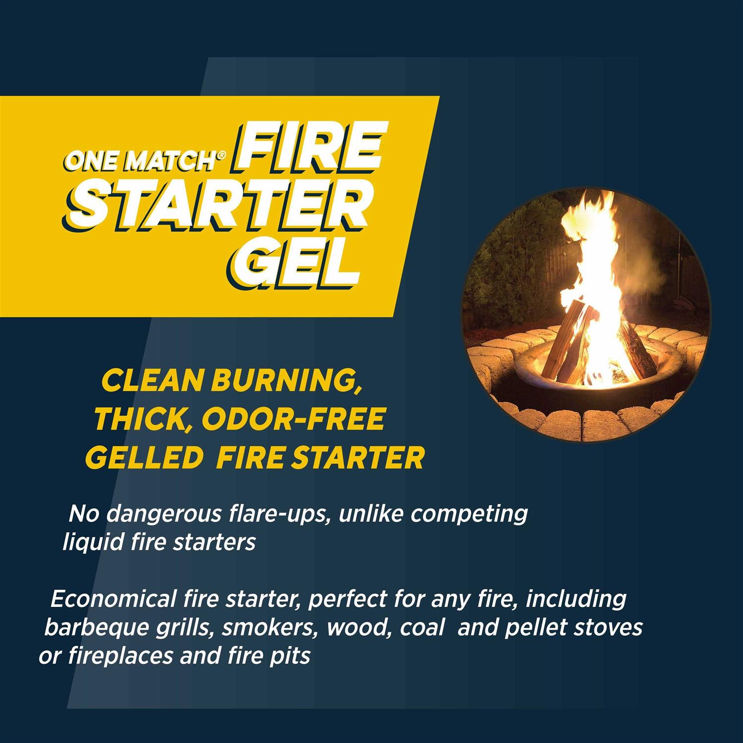 Rutland One Match Gelled Fire Starter