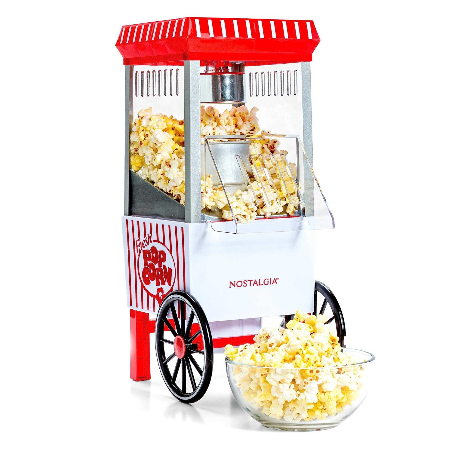 Nostalgia Old Fashioned Hot Air Popcorn Maker