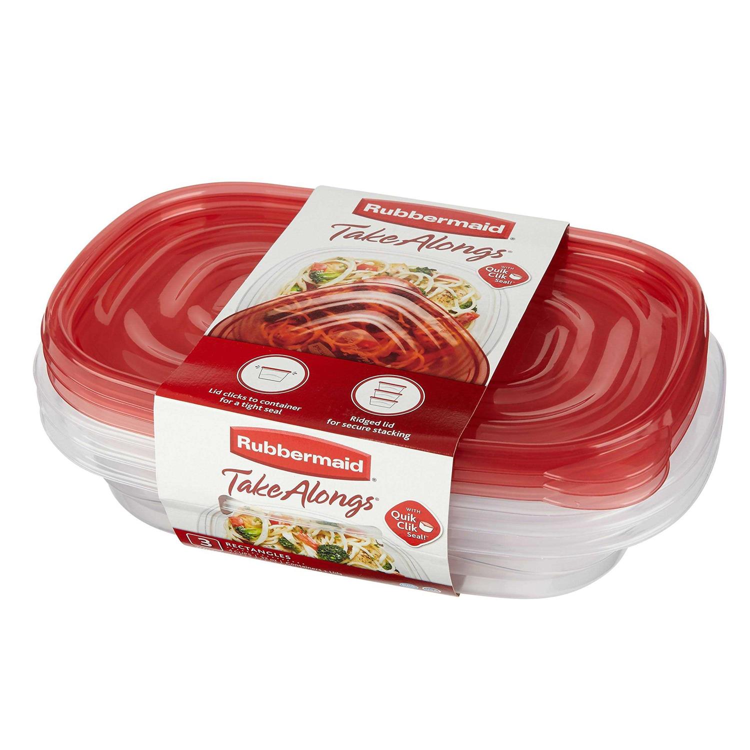 Rubbermaid TakeAlongs Food Storage Containers