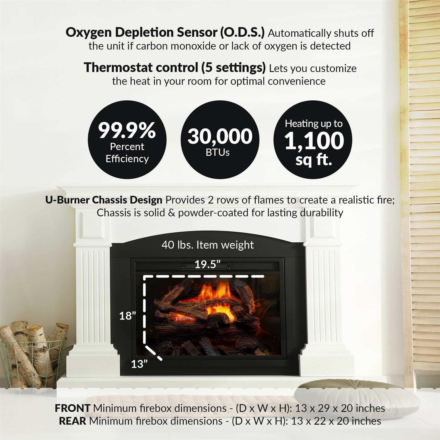Duluth Forge Dual Fuel Log Set