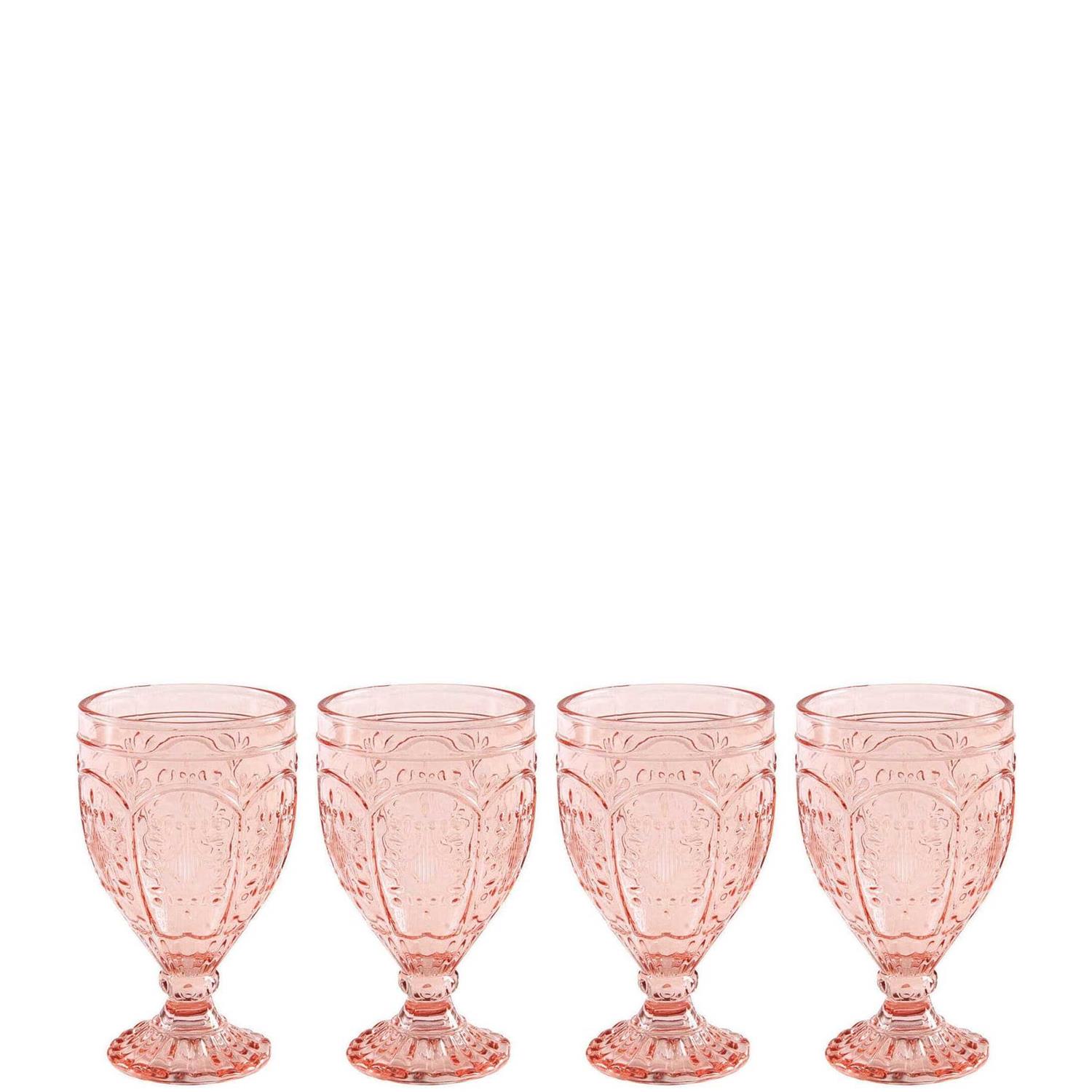 Fitz and Floyd Trestle Goblets Set of 4