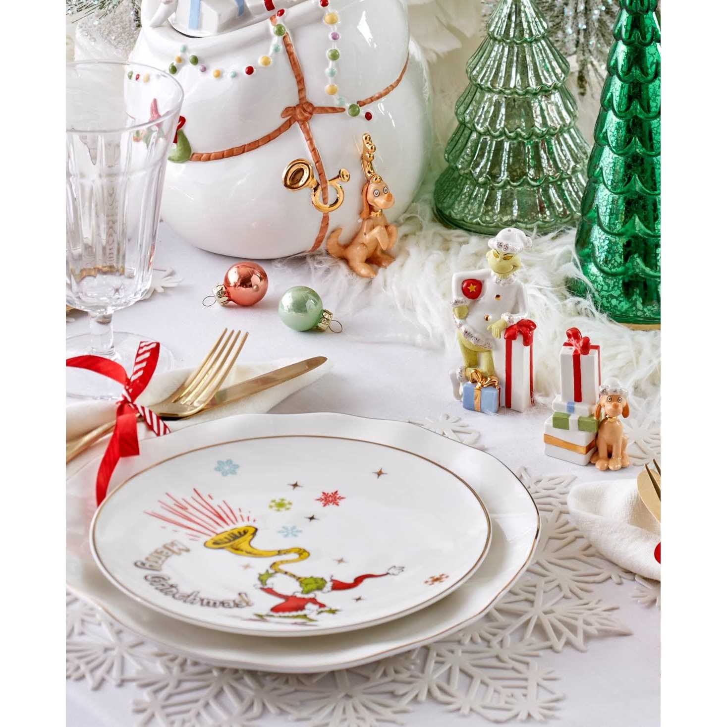 Lenox Merry Grinchmas Salt Pepper Set