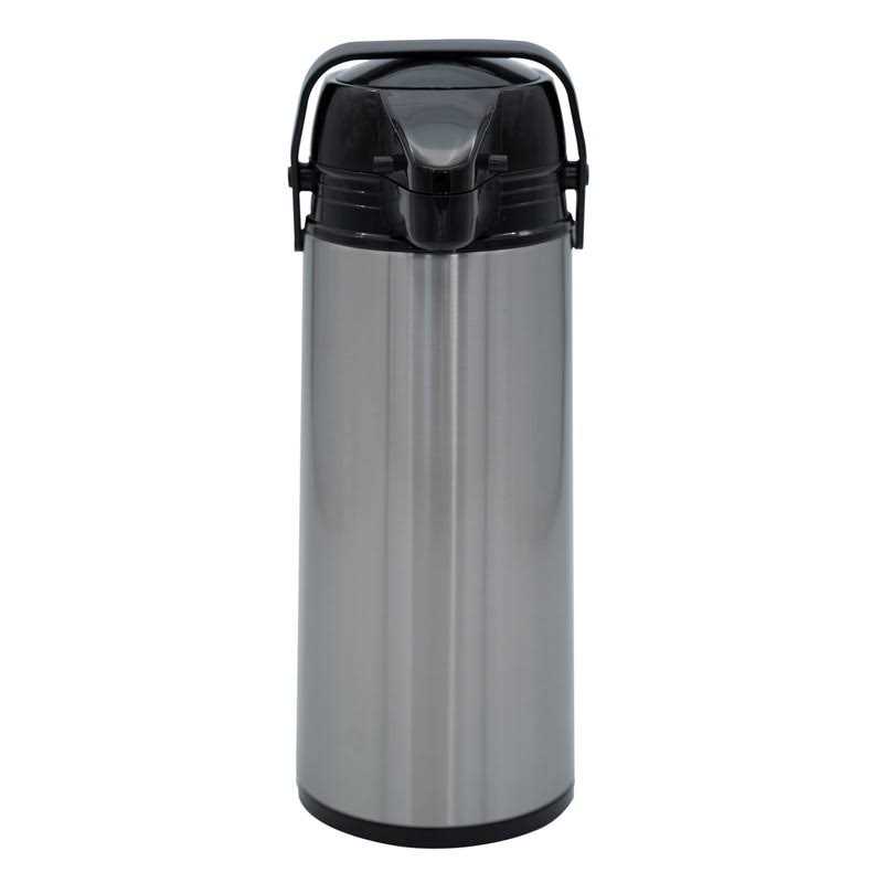 Simpli-magic Airpot Coffee Dispenser with Easy Push Button Stainless Steel