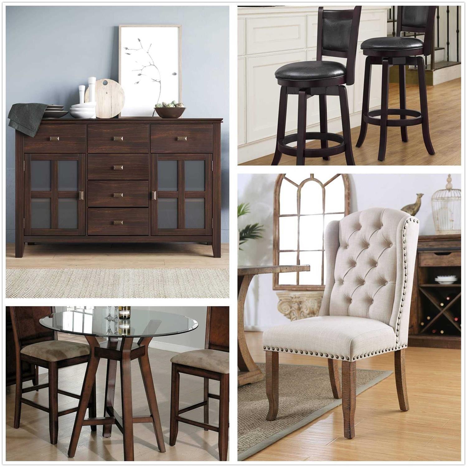 1/4 Threaded Table/Chair/Furniture Feet Levelers Screw in ThreadedAdjustable Leveling Foot Pads Glides Screw on for Bar Stool/Bench/Bed