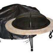 Fire Sense Outdoor Round Fire Pit Vinyl Cover