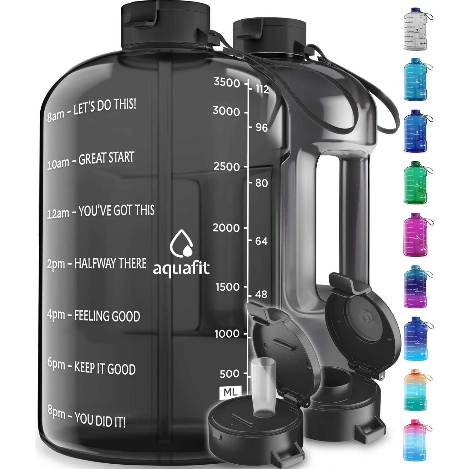 Aquafit Water Bottle With Straw Water Bottle