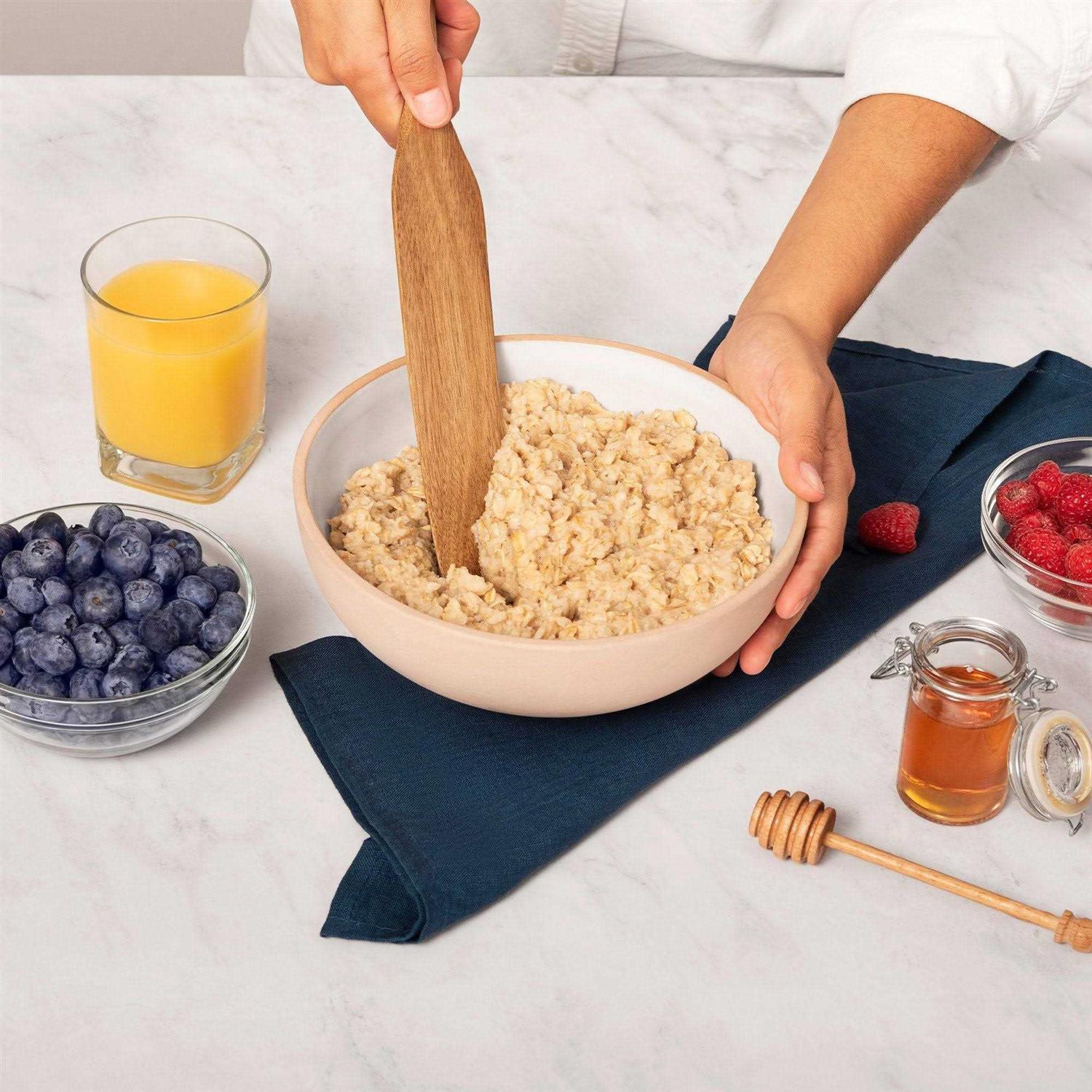 Mad Hungry As Seen on TV 4-Piece Acacia Wood Spurtle Set