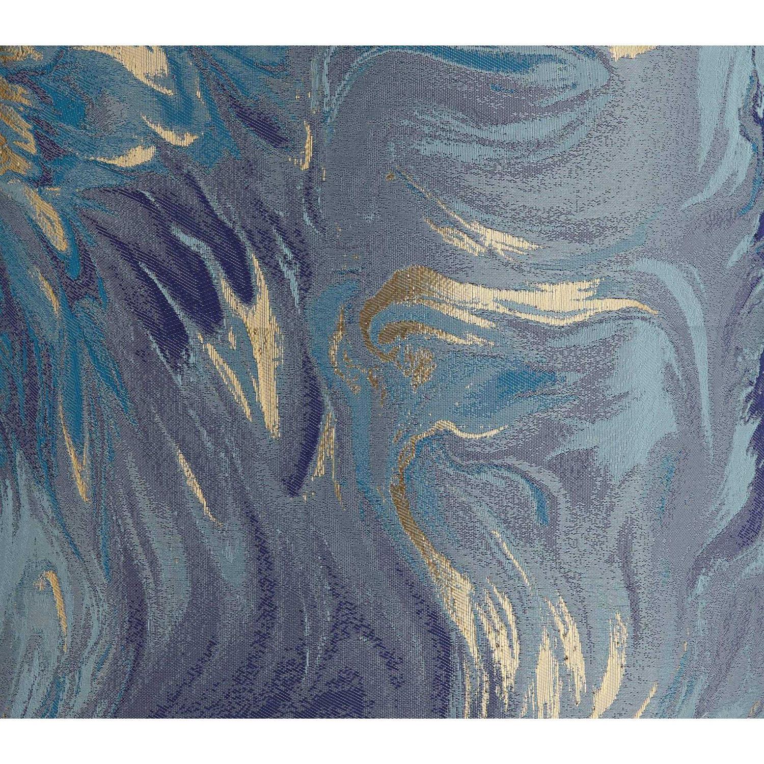 Saba Blue Softback Drum Lamp Shade 13x14x10