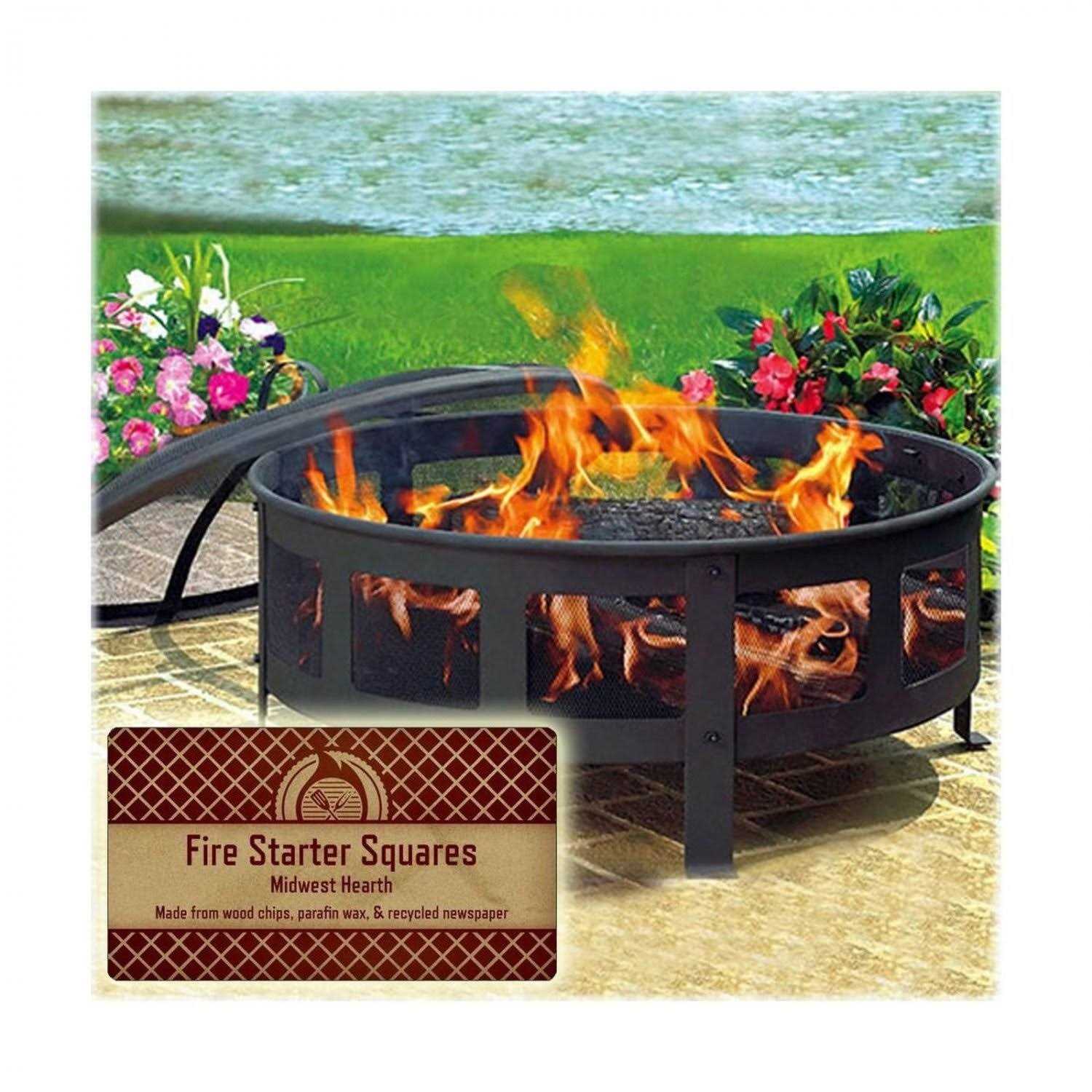 Midwest Hearth Fire Starter Squares Quick-Light Non-Toxic