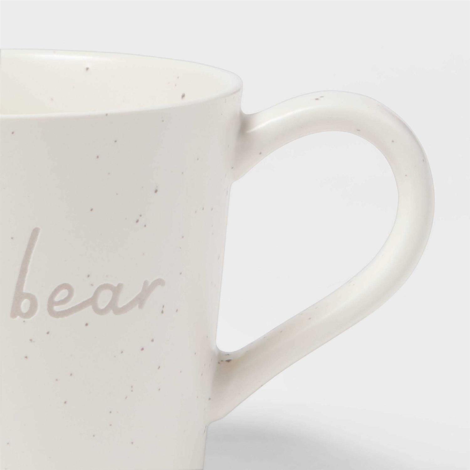 Threshold 15oz Stoneware Bear Mug