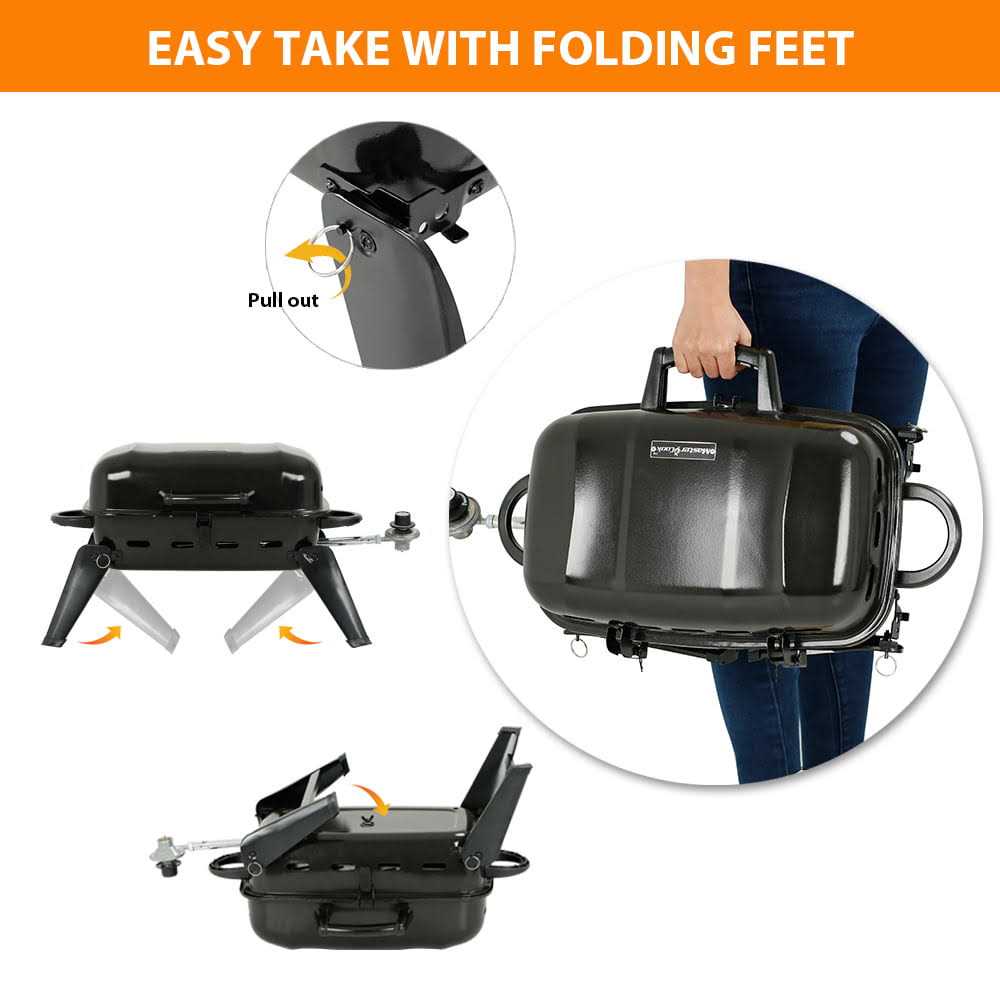 Master Cook Portable Gas Grill