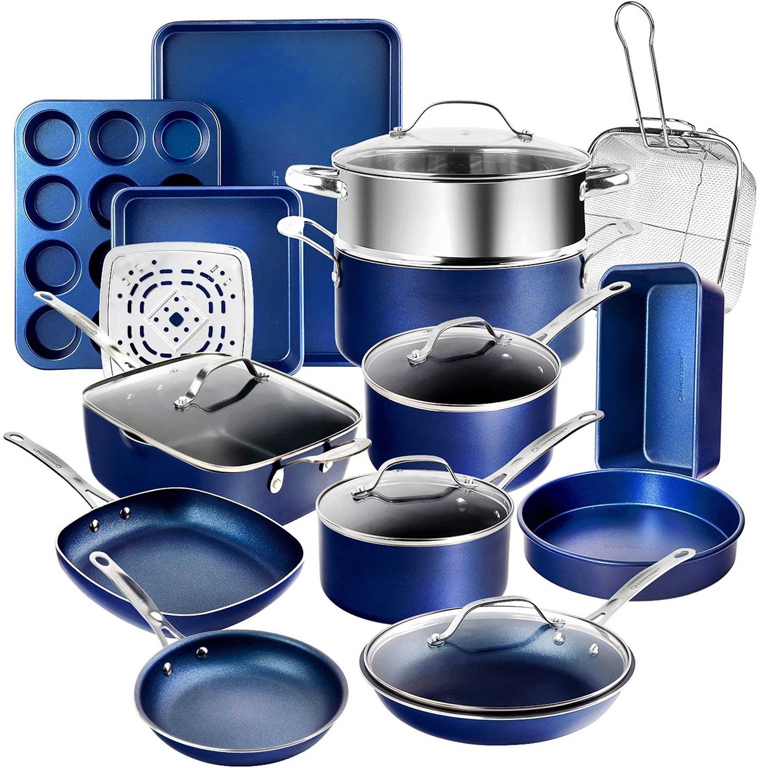 Granitestone 20 Piece Non-Stick Cookware Set