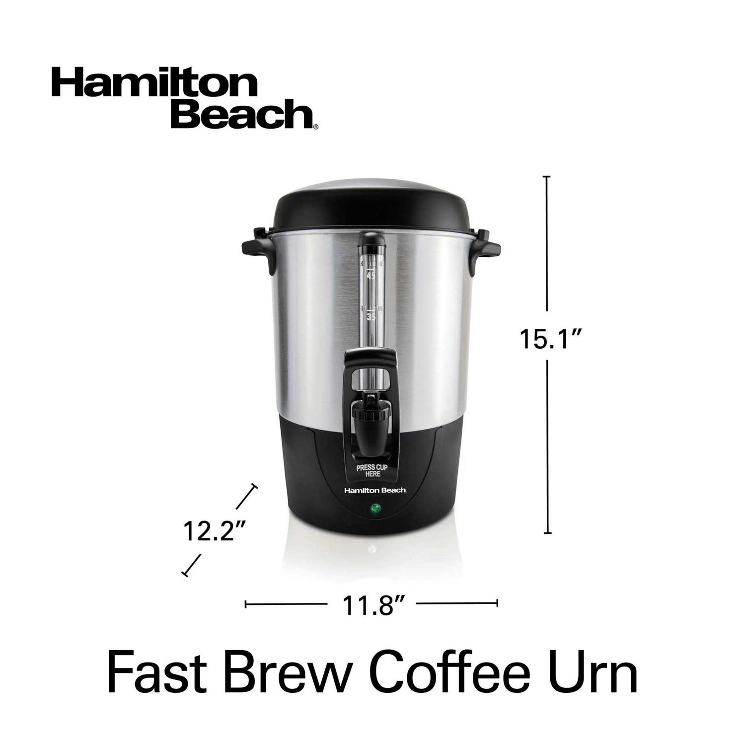 Hamilton Beach Fast Brew Coffee Urn