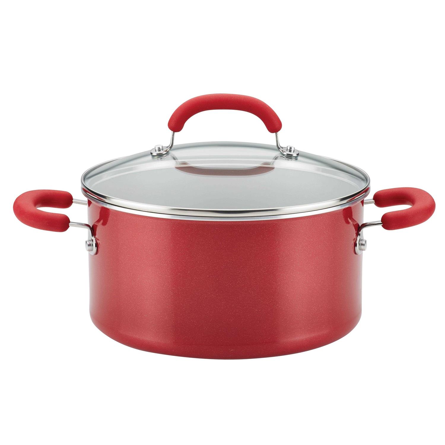 Rachael Ray 6 qt Create Delicious Aluminum Nonstick Stockpot