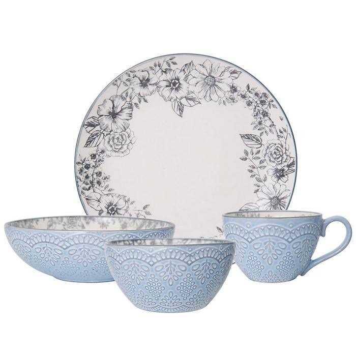 Pfaltzgraff 16-Piece Gabriela Dinnerware Set
