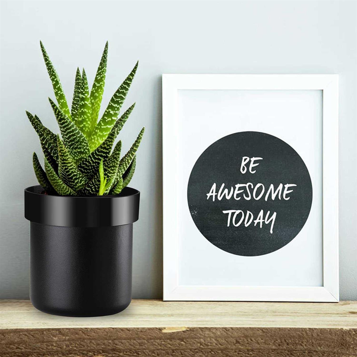 Younion Flower Pot Diversion Safe with Key Lock Secret Hidden Safe Lock Box