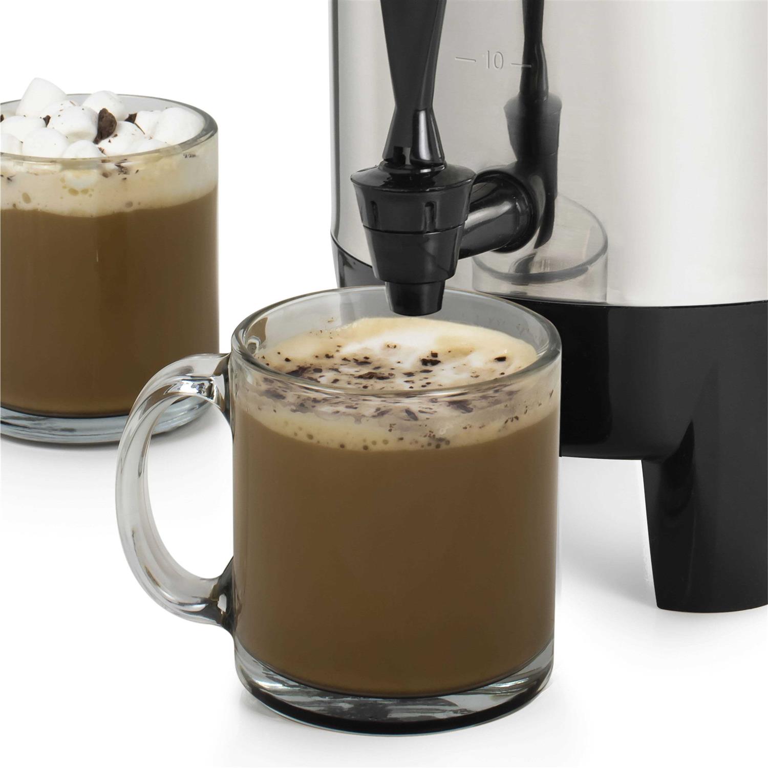 HomeCraft Quick-Brewing Automatic 30-Cup Coffee Urn