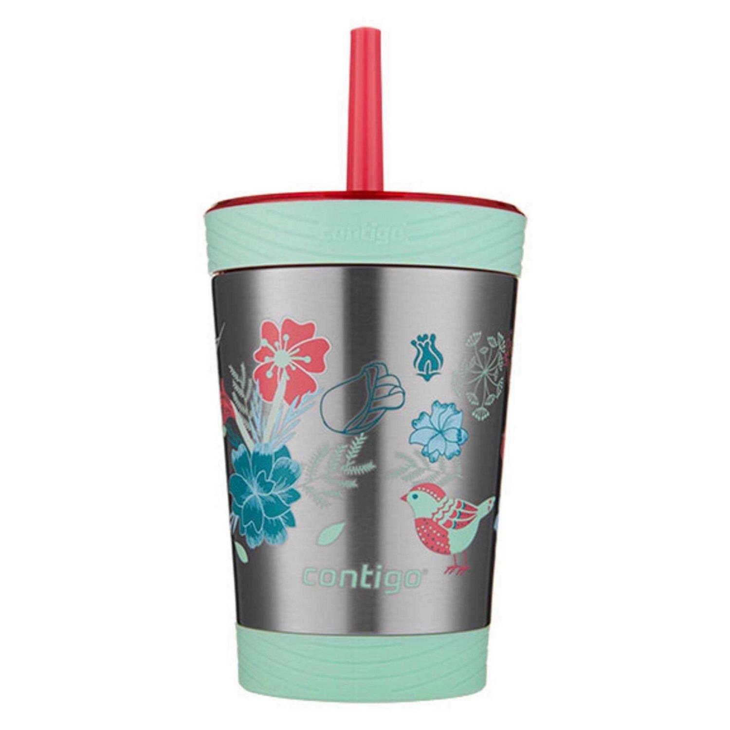 Contigo Kids Spill-Proof Stainless Steel Tumbler with Straw