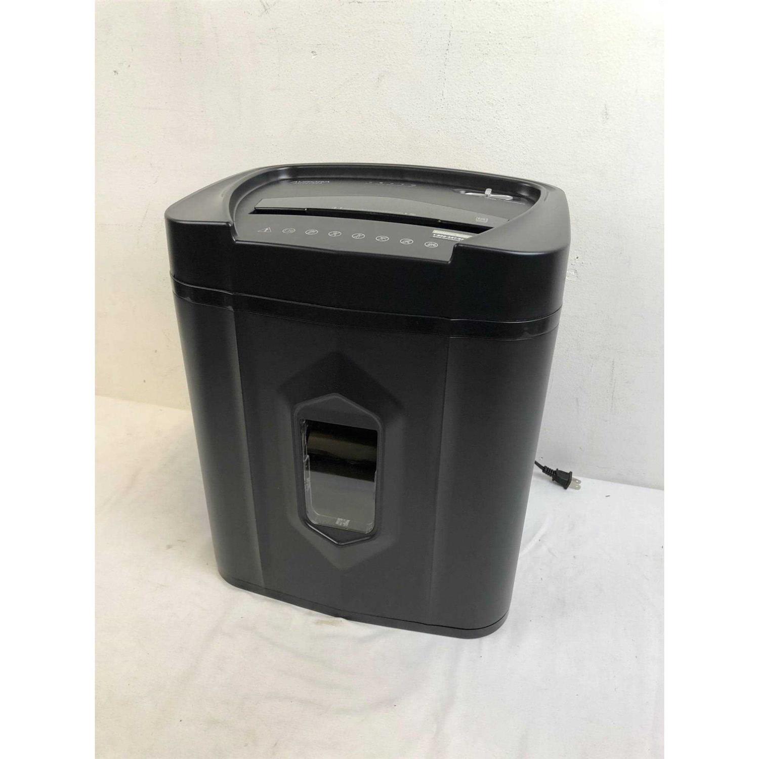 Aurora AU1210MA Professional Grade High Security 12-Sheet Micro-Cut Paper/CD and Credit Card/ 60 Minutes Continuous Run Time Shredder