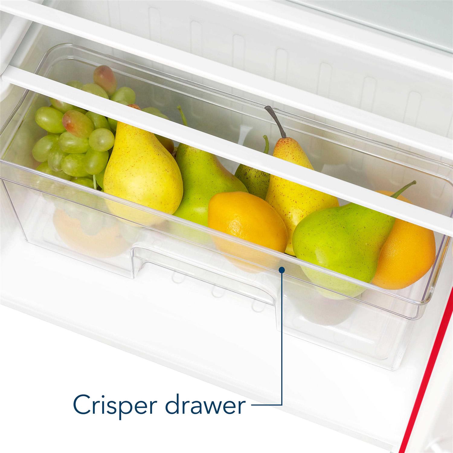 Insignia 4.5 Cu. Ft. Retro Mini Fridge with Top Freezer