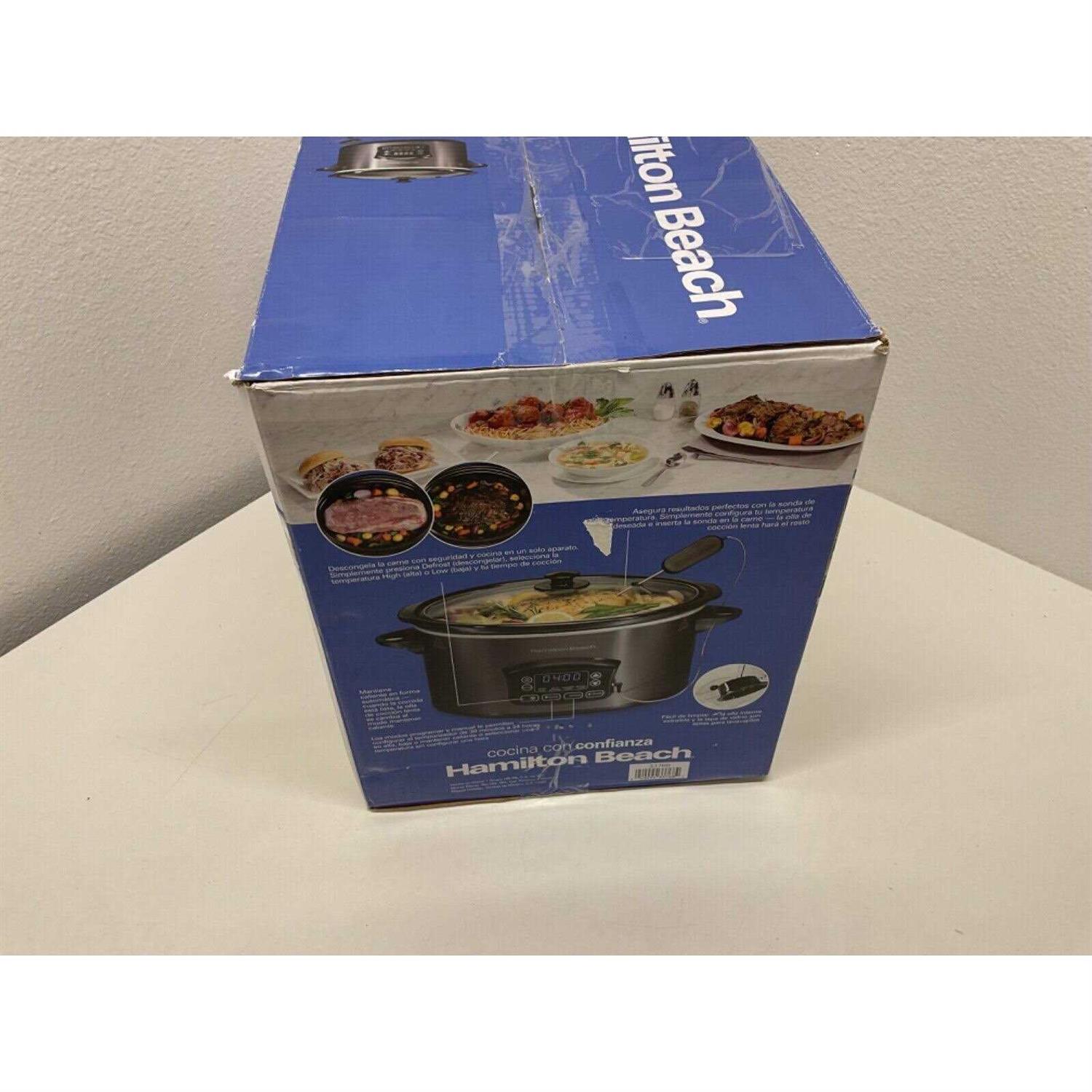 Hamilton Beach 6-qt Programmable Defrost Slow Cooker