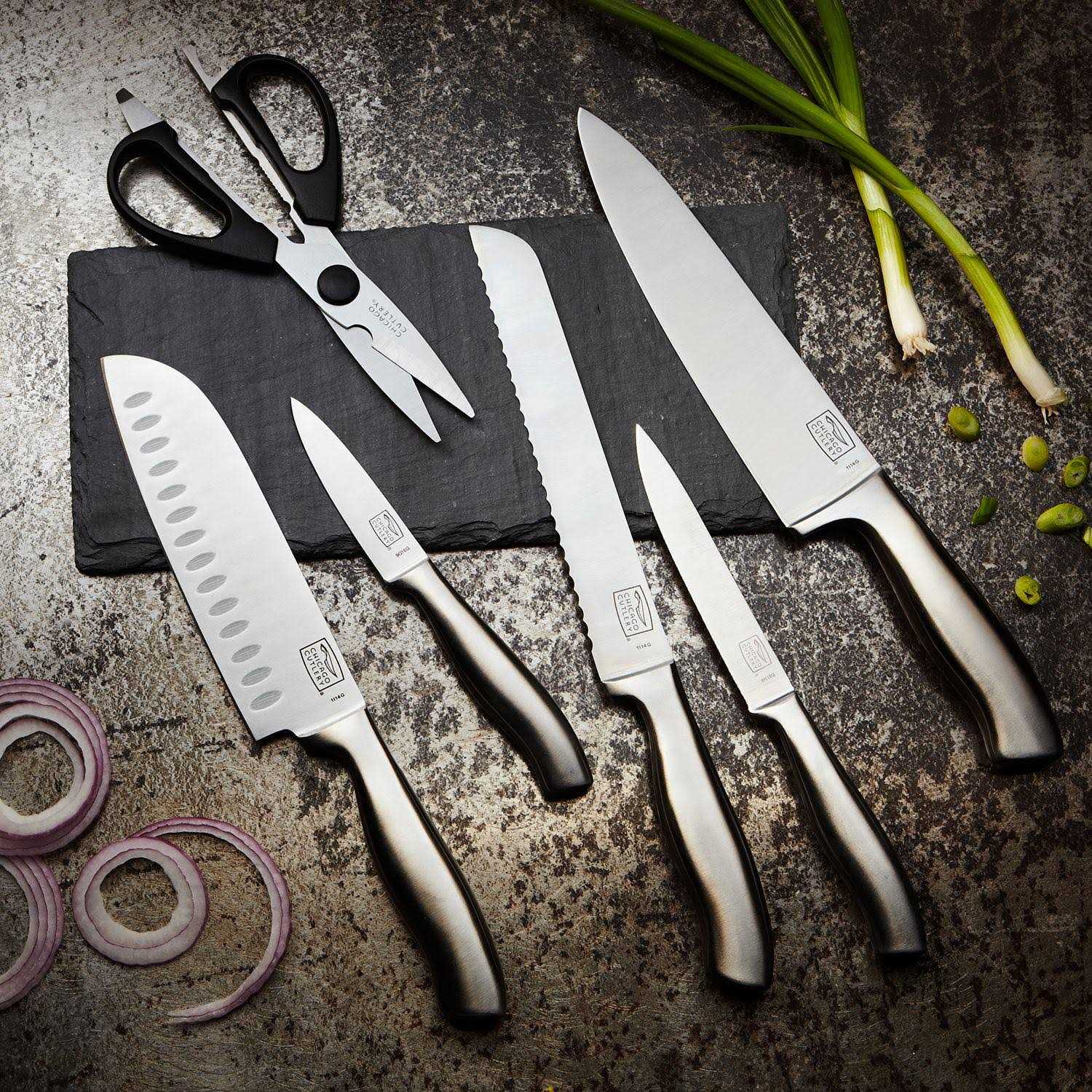 Chicago Cutlery Insignia Steel 13-Piece Knife Block Set