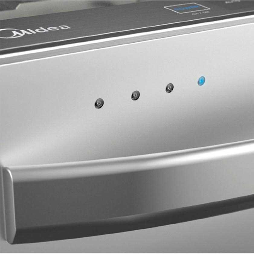 Midea 45 dBA Dishwasher with Extended Dry in Stainless Steel MDT24H3AST