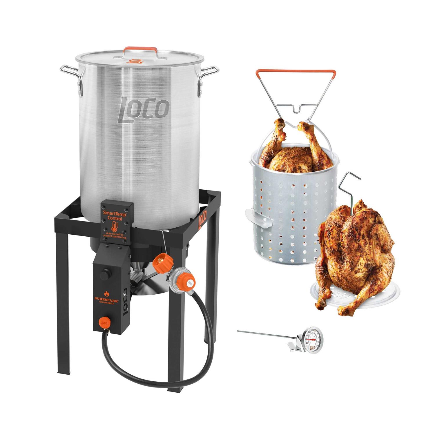 LoCo Cookers SureSpark Turkey Fryer