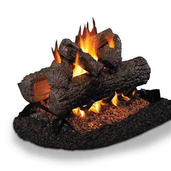 Real Fyre Golden Oak Vented Gas Log Set