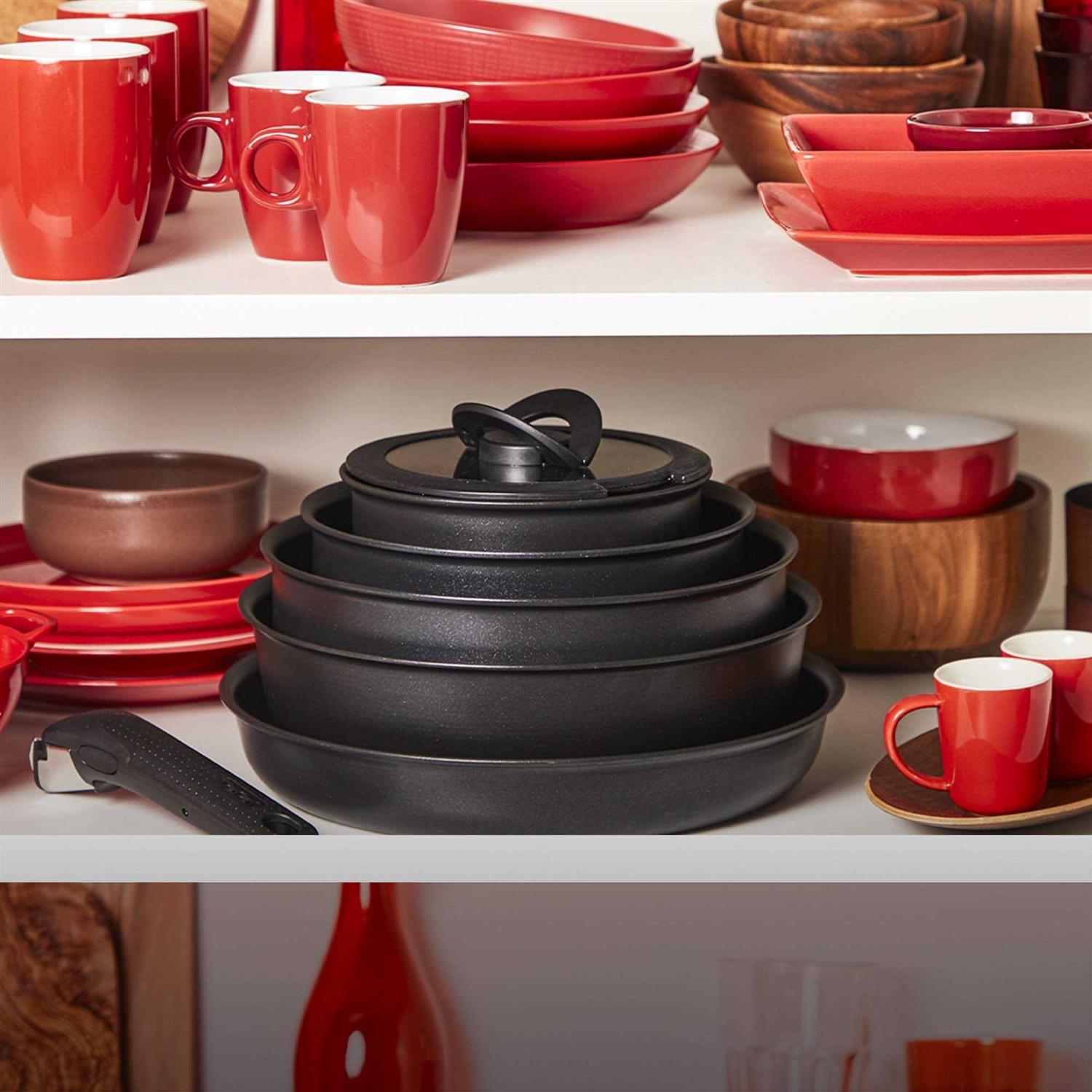 T-fal Ingenio Expertise Nonstick Removable Handle Cookware Set. Fry