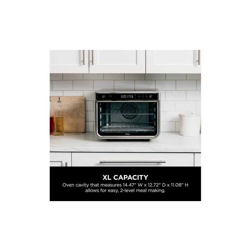 Restored Ninja Dt200 Foodi-8-in-1-XL Pro Air Fry Oven Large Countertop Convection Oven