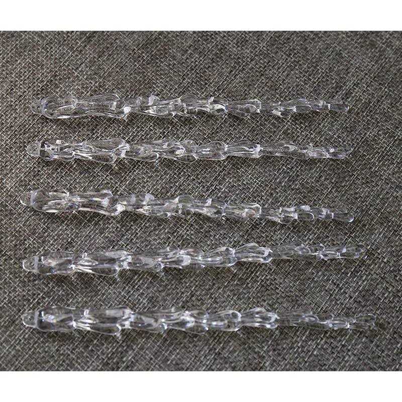 25 pcs icicles Ornament Set ToBeIT Christmas Decoration Acrylic Clear icicles Set