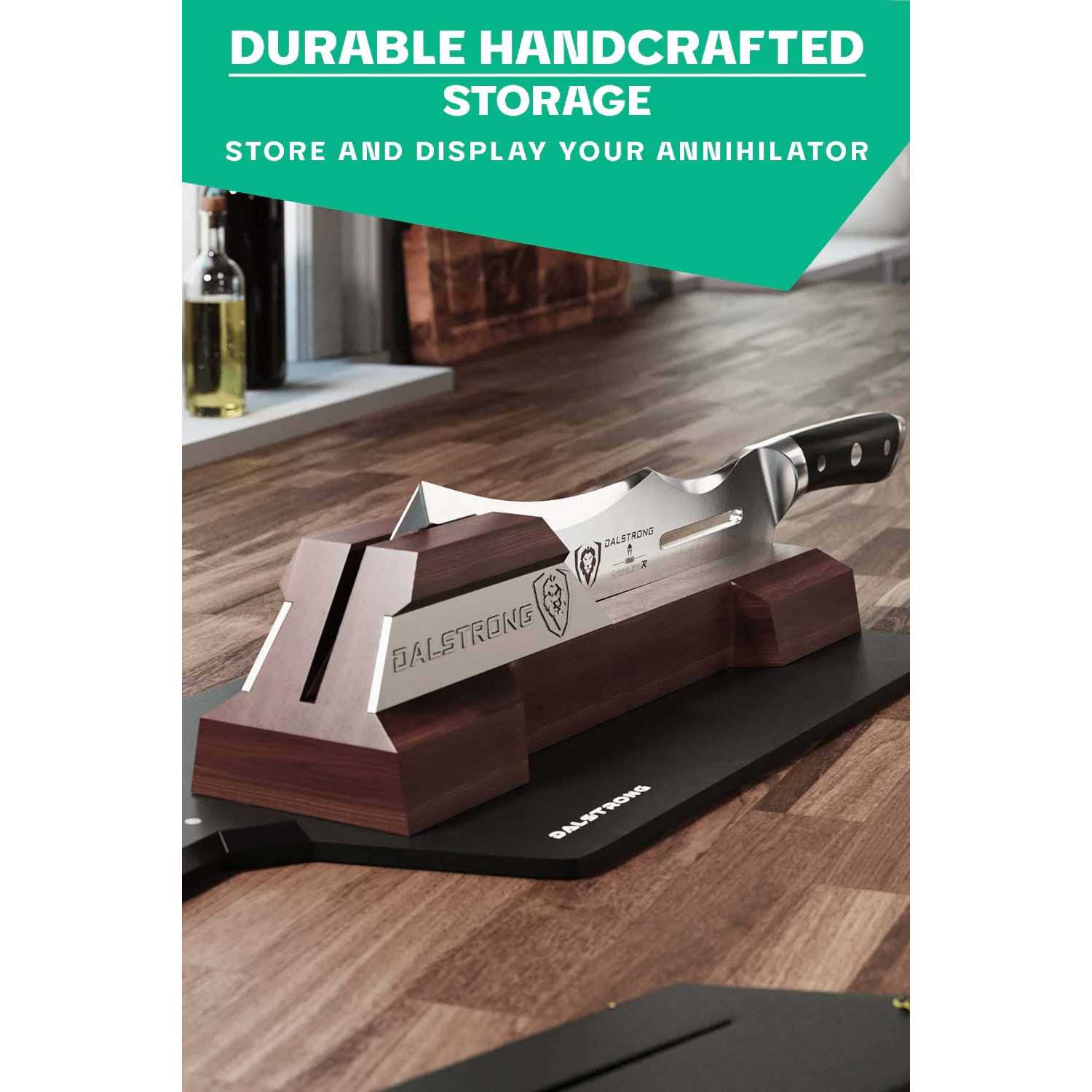 Dalstrong Heavy Duty Butcher Breaking Knife 14 inch Cleaver Knife