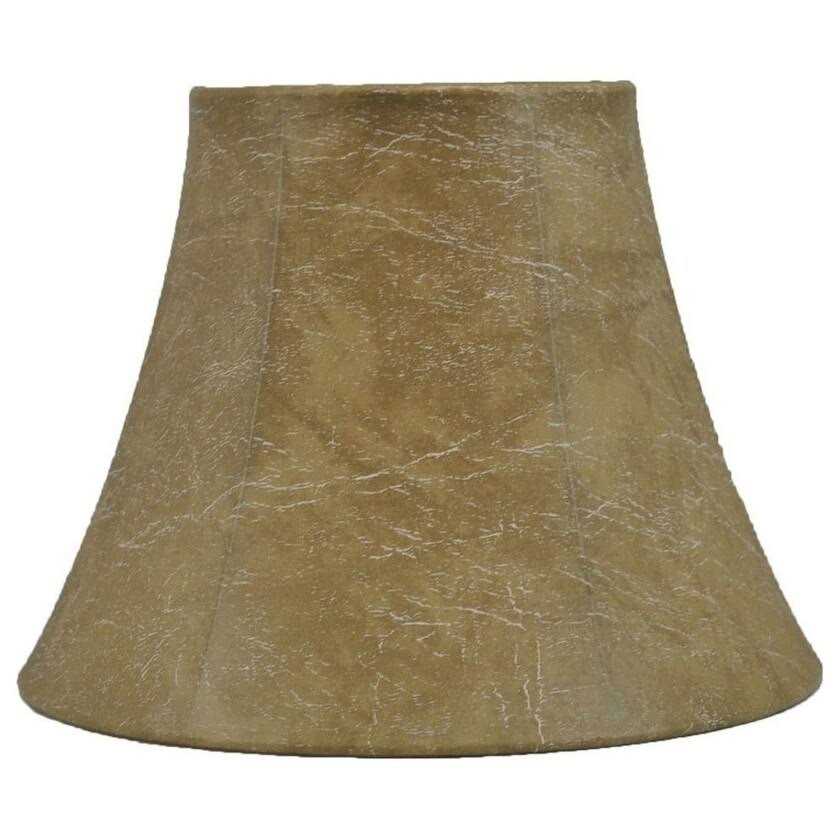 Urbanest Softback Bell Lampshade Faux Leather Bottom Diameter