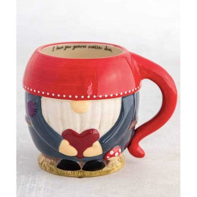 Natural Life Folk Art Hedgehog Mug