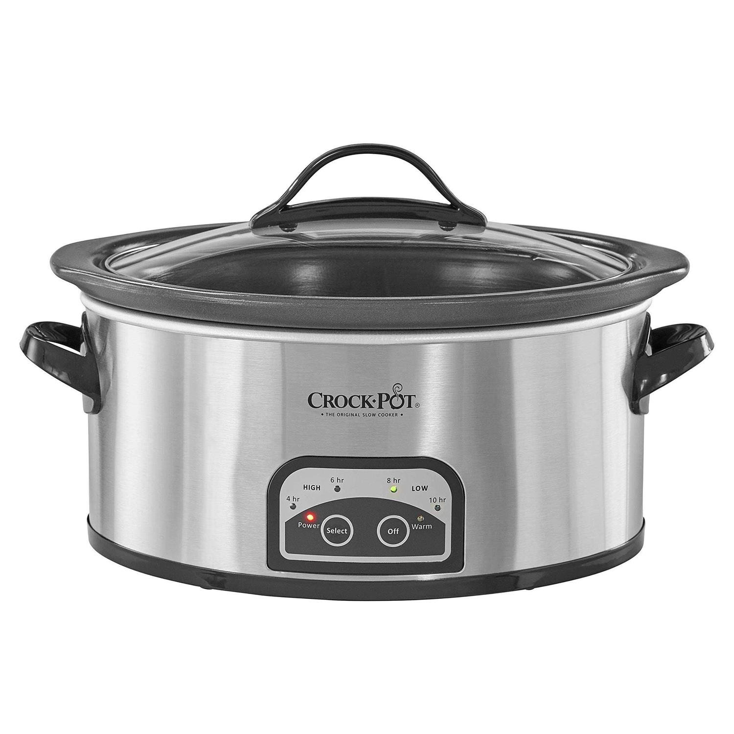 Crock-Pot 6 Quart Smart-Pot Programmable Slow Cooker with Easy Clean