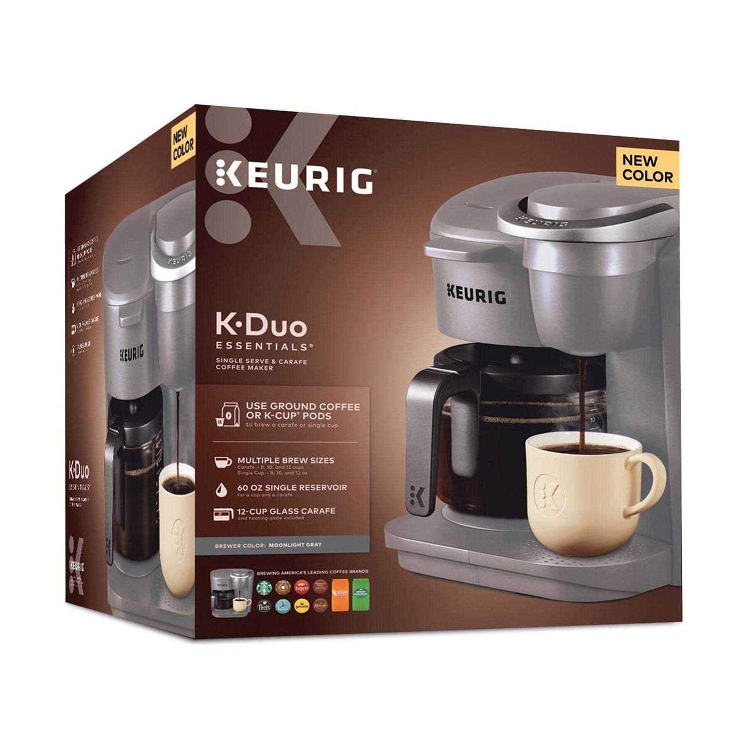 Keurig K-Duo Essentials Single Serve K-Cup Pod & Carafe Coffee Maker