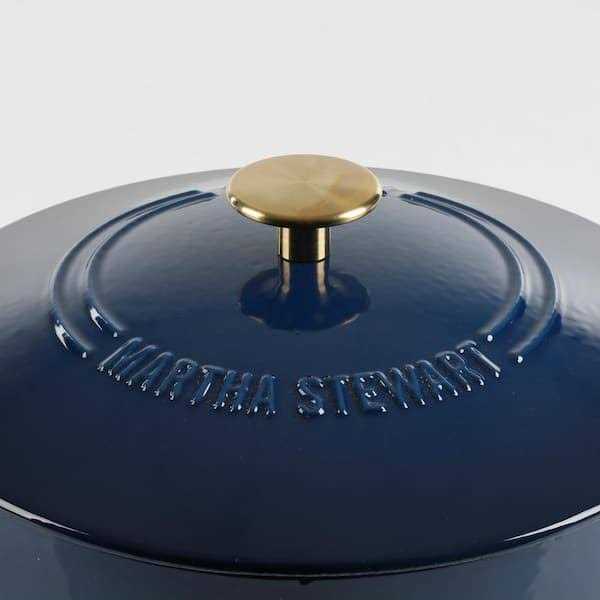 Martha Stewart Gatwick 7 qt Enamel Cast Iron Dutch Oven