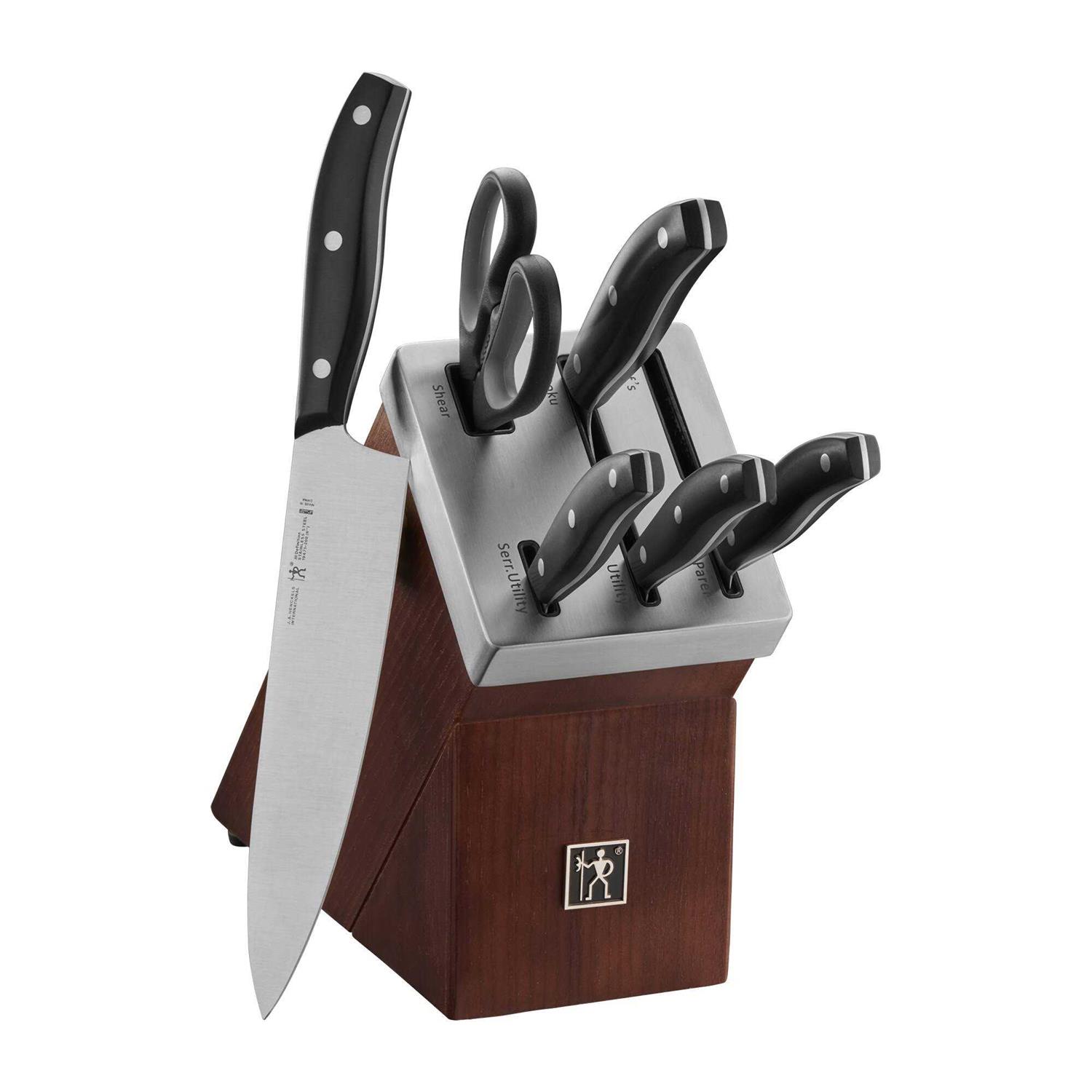 Henckels Definition 7-Piece Self-Sharpening Knife Block Set
